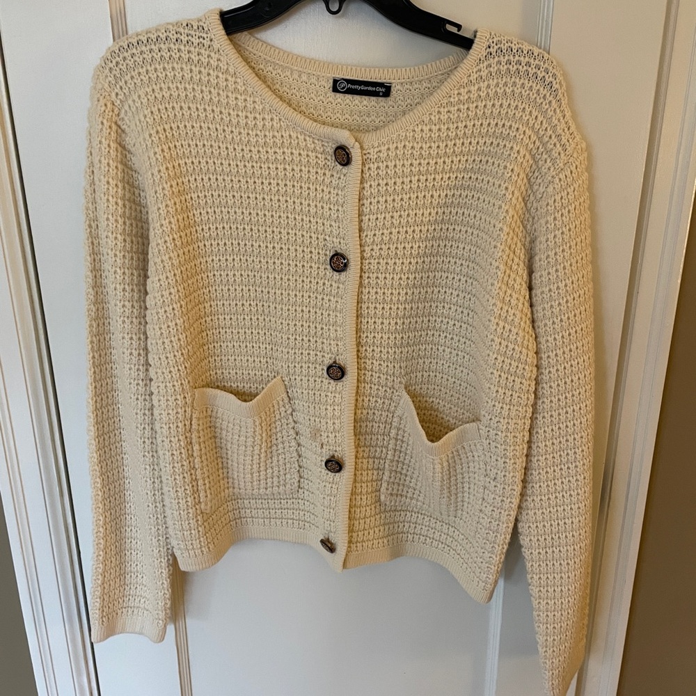 Cream ‘Lady Jacket’ Sweater